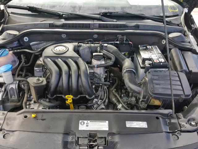 3VW2K7AJ5EM330950 - 2014 VOLKSWAGEN JETTA BASE 黑色 照片 7
