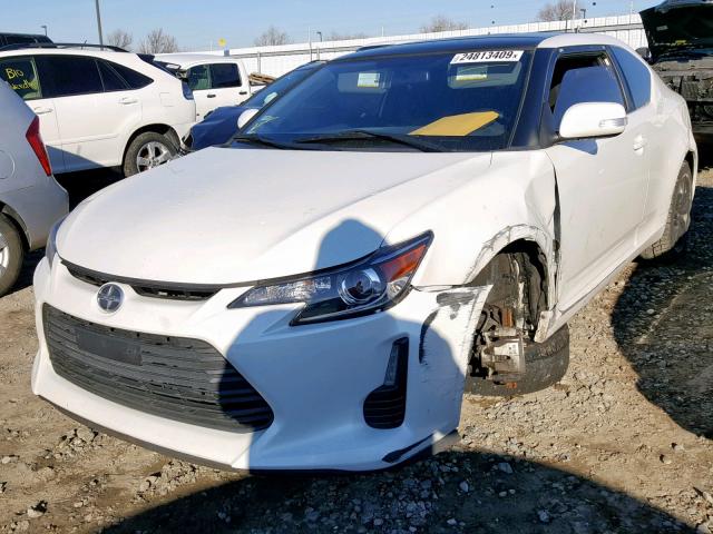 JTKJF5C79GJ017871 - 2016 TOYOTA SCION TC თეთრი ფოტო 2