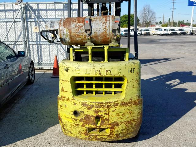15225 - 1990 CLARK FORKLIFT FORKLIFT Зелений фото 10