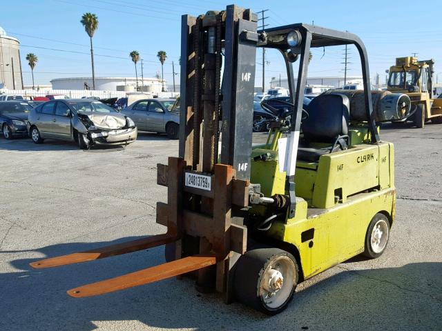 15225 - 1990 CLARK FORKLIFT FORKLIFT GREEN photo 2