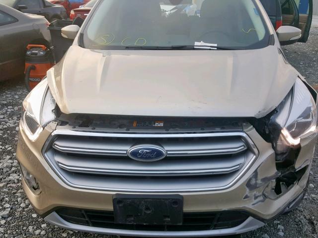 1FMCU0J97HUB52646 - 2017 FORD ESCAPE TIT TEAL photo 7