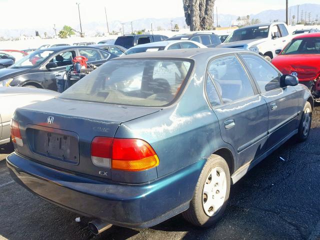 2HGEJ8641WH517678 - 1998 HONDA CIVIC EX GREEN photo 4