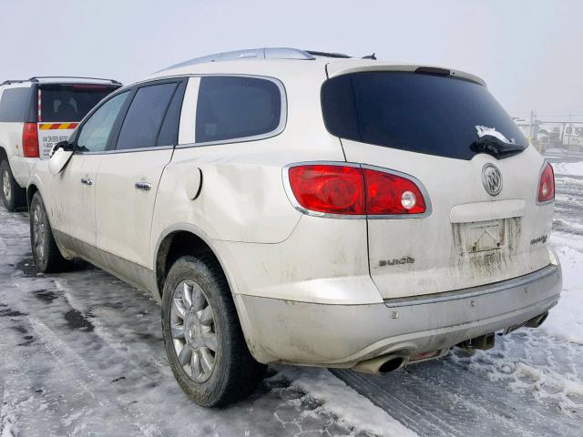 5GAKVCED5CJ105169 - 2012 BUICK ENCLAVE WHITE photo 3