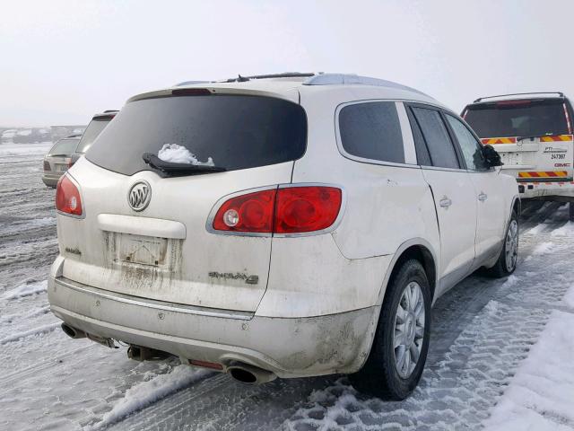 5GAKVCED5CJ105169 - 2012 BUICK ENCLAVE WHITE photo 4