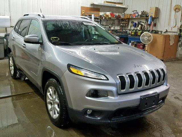 1C4PJMCB8FW584248 - 2015 JEEP CHEROKEE L SILVER photo 1