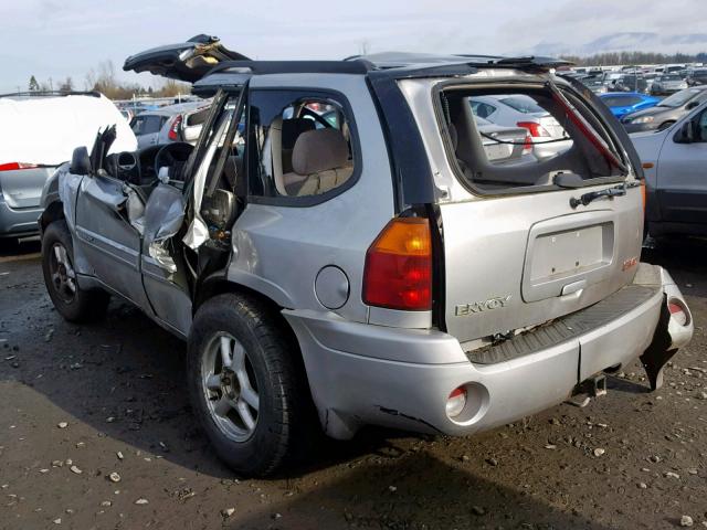 1GKDT13SX42111620 - 2004 GMC ENVOY SILVER photo 3