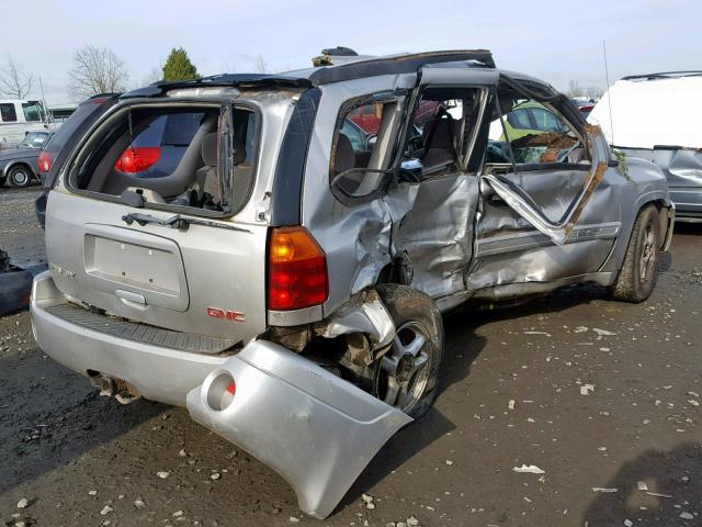 1GKDT13SX42111620 - 2004 GMC ENVOY SILVER photo 4