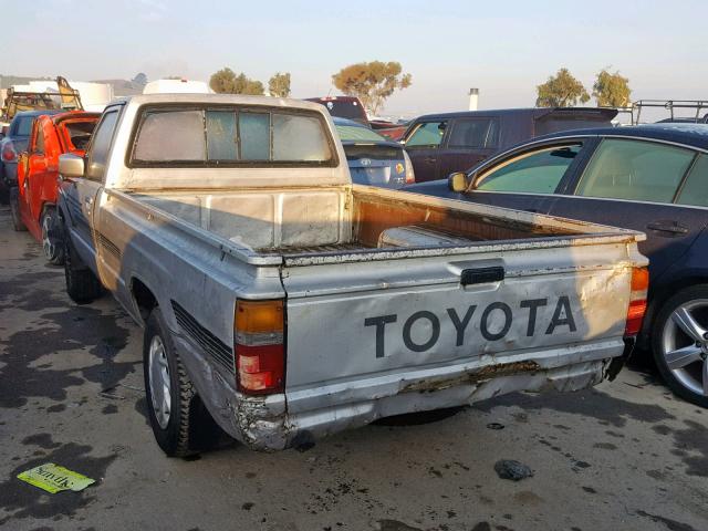 JT4RN55D1G0209579 - 1986 TOYOTA PICKUP 1/2 SILVER photo 3