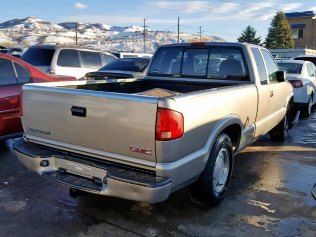 1GTCS19X938175186 - 2003 GMC SONOMA TAN photo 4