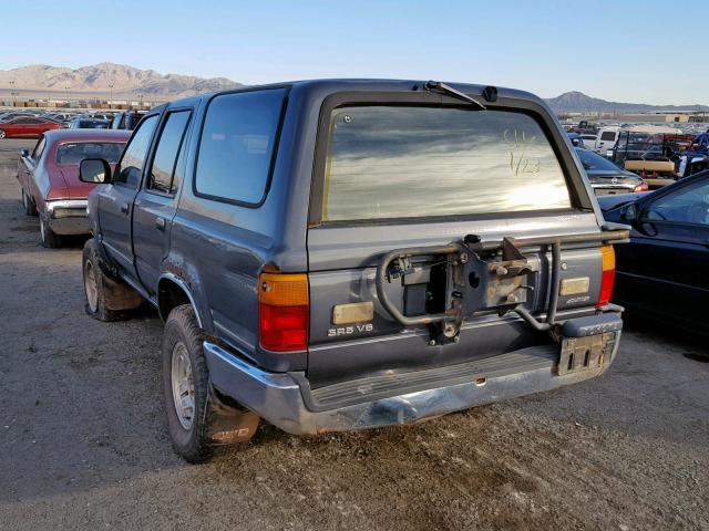 JT3VN39W0L0039129 - 1990 TOYOTA 4RUNNER VN GRAY photo 3