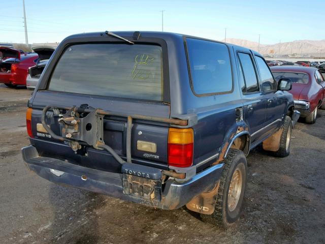 JT3VN39W0L0039129 - 1990 TOYOTA 4RUNNER VN GRAY photo 4