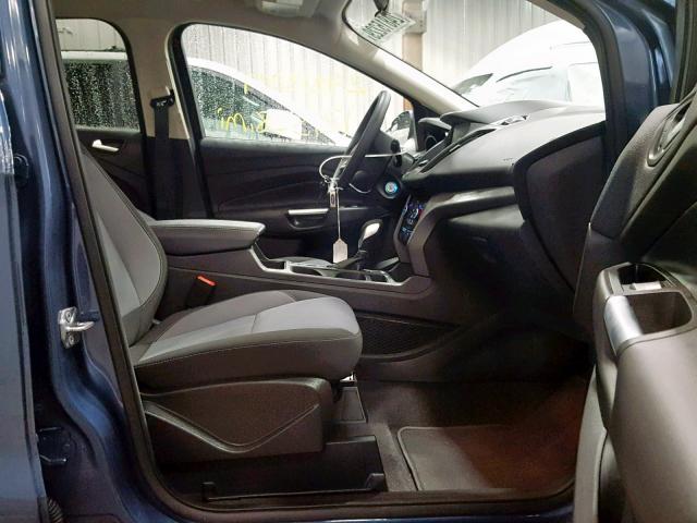 1FMCU0GD9JUC17420 - 2018 FORD ESCAPE SE BLUE photo 5