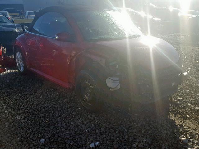 3VWRF31Y58M409631 - 2008 VOLKSWAGEN NEW BEETLE Qırmızı foto 1