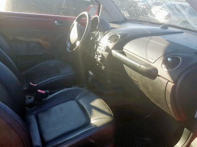 3VWRF31Y58M409631 - 2008 VOLKSWAGEN NEW BEETLE Qırmızı foto 5