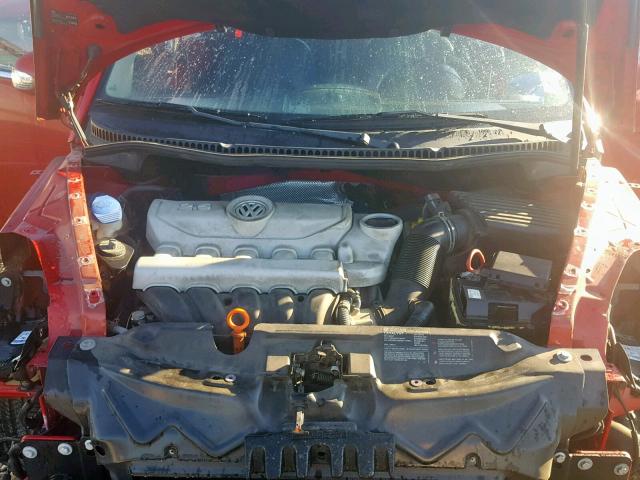 3VWRF31Y58M409631 - 2008 VOLKSWAGEN NEW BEETLE Qırmızı foto 7