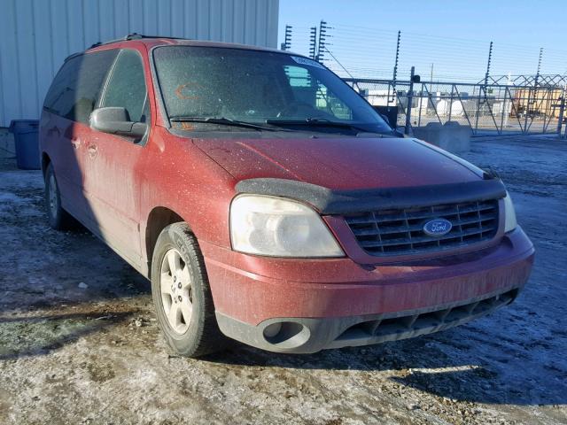 2FMZA57234BB30735 - 2004 FORD FREESTAR S RED photo 1