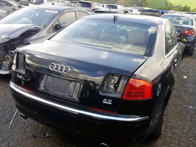 WAUML44E66N016024 - 2006 AUDI A8 L QUATT BLACK photo 4