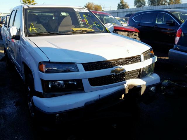 1GCDSCFE9C8114939 - 2012 CHEVROLET COLORADO L WHITE photo 1