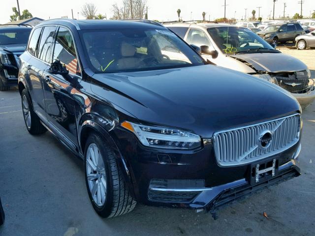 YV4A22PL7H1142200 - 2017 VOLVO XC90 T6 BLACK photo 1