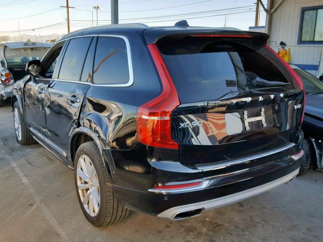 YV4A22PL7H1142200 - 2017 VOLVO XC90 T6 BLACK photo 3