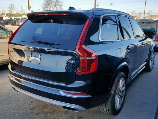 YV4A22PL7H1142200 - 2017 VOLVO XC90 T6 BLACK photo 4