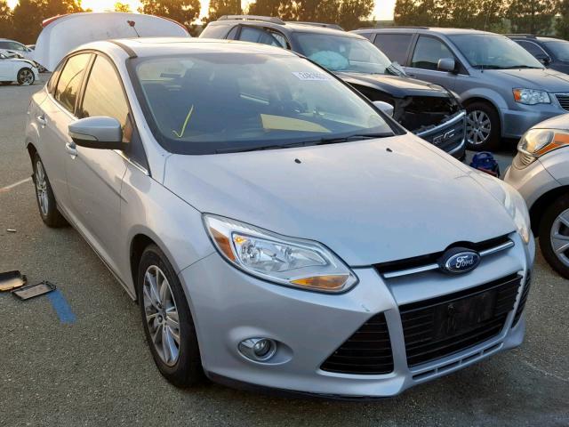 1FAHP3H26CL424703 - 2012 FORD FOCUS SEL SILVER photo 1