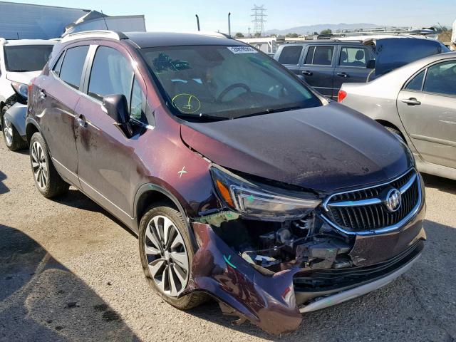 KL4CJBSBXHB094595 - 2017 BUICK ENCORE PRE MAROON photo 1