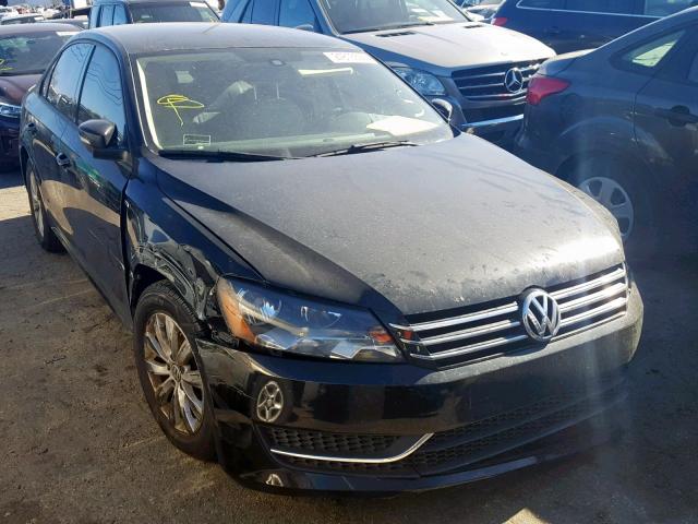 1VWAT7A39FC037923 - 2015 VOLKSWAGEN PASSAT S BLACK photo 1