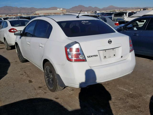 3N1AB61E78L712468 - 2008 NISSAN SENTRA 2.0 WHITE photo 3