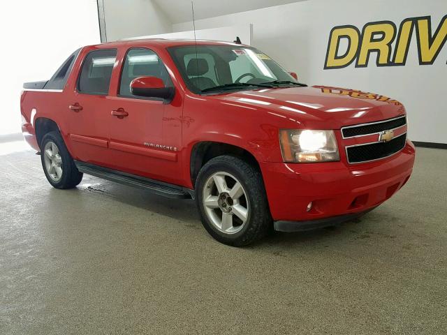 3GNEC12J17G313676 - 2007 CHEVROLET AVALANCHE RED photo 1