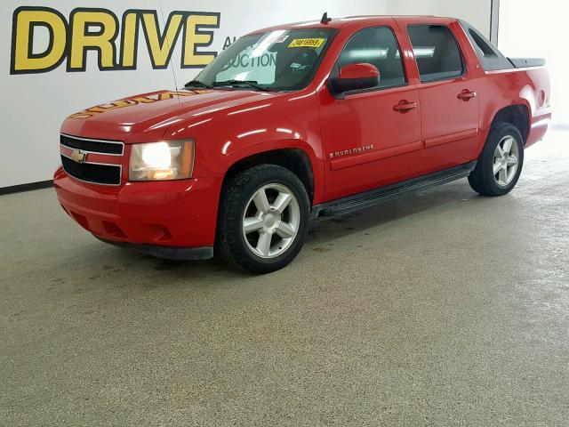 3GNEC12J17G313676 - 2007 CHEVROLET AVALANCHE RED photo 2