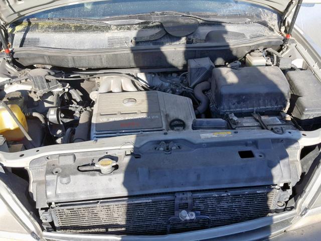 JT6HF10U1Y0153287 - 2000 LEXUS RX 300 SILVER photo 7