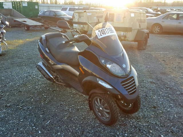 ZAPM590TX95000801 - 2009 PIAGGIO MP3 400 BLUE photo 1