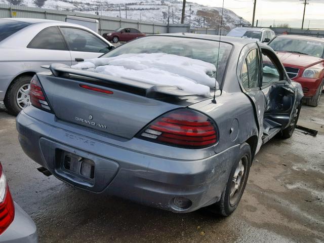 1G2NF52E24M567176 - 2004 PONTIAC GRAND AM S GRAY photo 4