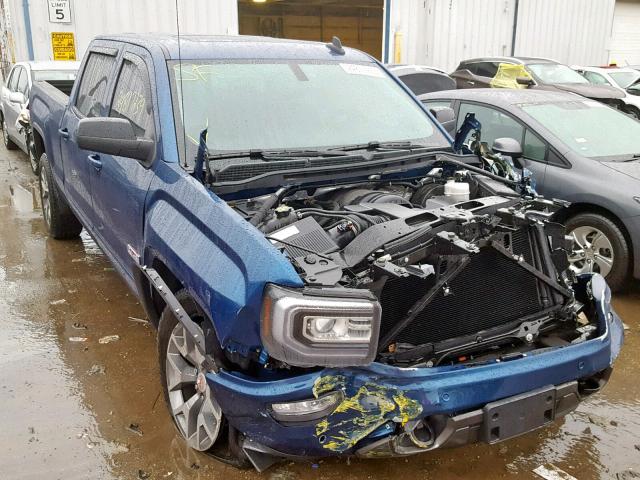 3GTU2NEC9HG134931 - 2017 GMC SIERRA K15 BLUE photo 1