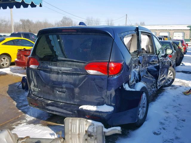 2C4RC1DG1HR517756 - 2017 CHRYSLER PACIFICA T BLUE photo 4