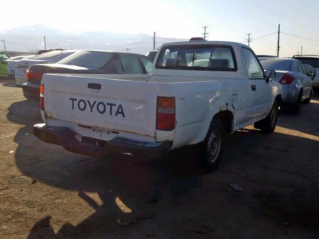 4TARN81A0RZ311026 - 1994 TOYOTA PICKUP 1/2 WHITE photo 4