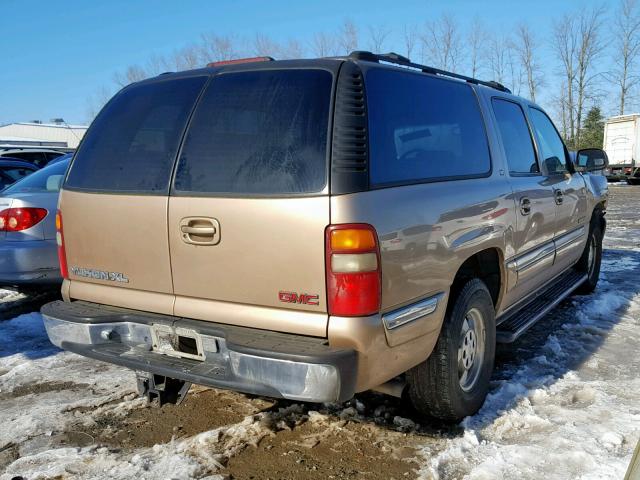 3GKFK16T2YG156886 - 2000 GMC YUKON XL K GOLD photo 4