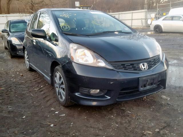 JHMGE8H52DC013933 - 2013 HONDA FIT SPORT BLACK photo 1