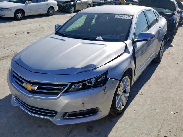 1G1125S3XJU143818 - 2018 CHEVROLET IMPALA PRE SILVER photo 2