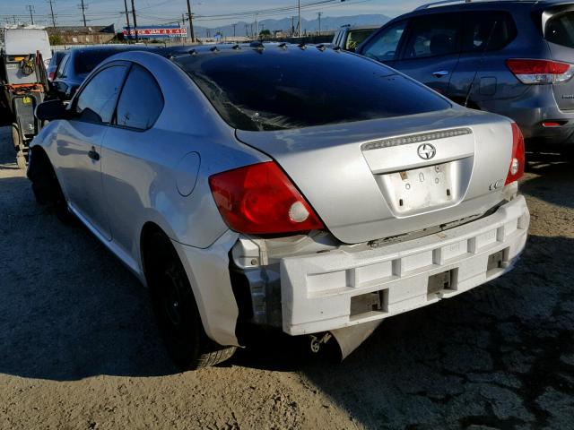 JTKDE177060105716 - 2006 TOYOTA SCION TC ვერცხლისფერი ფოტო 3