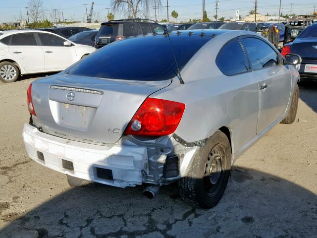 JTKDE177060105716 - 2006 TOYOTA SCION TC ვერცხლისფერი ფოტო 4