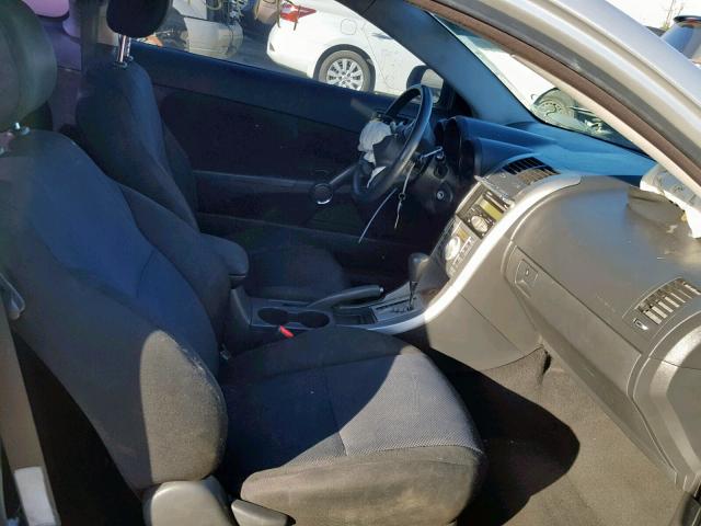 JTKDE177060105716 - 2006 TOYOTA SCION TC ვერცხლისფერი ფოტო 5