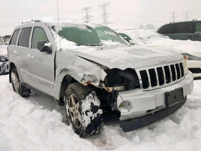 1J8HR58N26C169376 - 2006 JEEP GRAND CHER SILVER photo 1