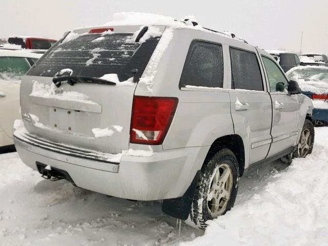 1J8HR58N26C169376 - 2006 JEEP GRAND CHER SILVER photo 4