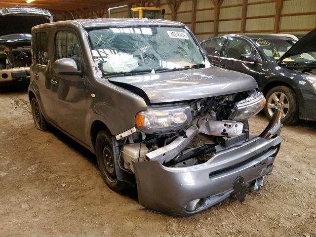 JN8AZ2KR7AT165128 - 2010 NISSAN CUBE BASE GRAY photo 1