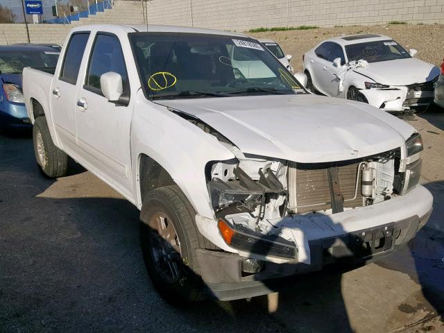 1GCHTCFE5C8108277 - 2012 CHEVROLET COLORADO L WHITE photo 1