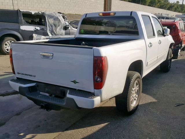 1GCHTCFE5C8108277 - 2012 CHEVROLET COLORADO L WHITE photo 4