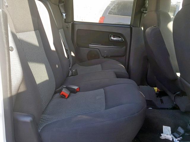 1GCHTCFE5C8108277 - 2012 CHEVROLET COLORADO L WHITE photo 6