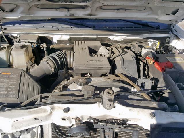 1GCHTCFE5C8108277 - 2012 CHEVROLET COLORADO L WHITE photo 7